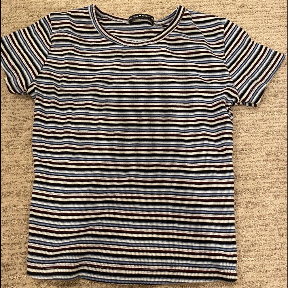brandy melville striped shirt